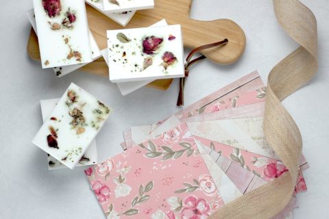 beautycologa sapone con fiori