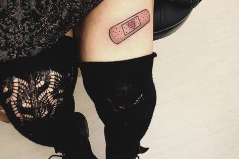 beautycologa tatuaggio cerotto amandatoy